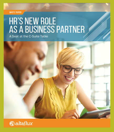 HR'S NEW ROLE AS A BUSINESS PARTNER : A Seat at the C-Suite Table